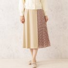 【ローズティアラ/Rose Tiara】の【セットアップ対応】オーガンジーチェック切替スカート 人気、トレンドファッション・服の通販 founy(ファニー) ファッション Fashion レディースファッション Fashion for Women セットアップ Matching Sets スカート・ミニ/ミディ/マキシ Skirts / Mini, Midi & Maxi Skirts オーガンジー Organza Fabric カットソー Cut and Sewn Top シンプル Simple, Minimal セットアップ Set-Up, Coordinated Outfit チェック Check, Plaid, Tartan フェミニン Feminine, Girly フレア Flare, Flared プリーツ Pleats, Pleated エレガント 上品 Elegant 切替 Switching, Contrast Panel thumbnail キャメル|ID: prp329100004603058 ipo3291000000032735393