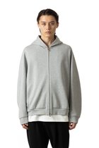 【アタッチメント/ATTACHMENT / MEN】のコットン/ポリエステルダブルニット ジップアップフーディ X.GRAY|ID: prp329100004603068 ipo3291000000032735484