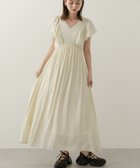 【センスオブプレイス/SENSE OF PLACE by URBAN RESEARCH】のVネックウエストマークフリルワンピース 人気、トレンドファッション・服の通販 founy(ファニー) ファッション Fashion レディースファッション Fashion for Women ワンピース Dresses 2025年 2025 2025春夏・S/S Spring/Summer 2025 SS25 フリル Frill, Ruffle 夏 Summer S/S・春夏 SS, Spring/Summer, Warm Season thumbnail IVORY|ID: prp329100004603107 ipo3291000000032736247