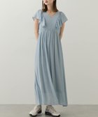 【センスオブプレイス/SENSE OF PLACE by URBAN RESEARCH】のVネックウエストマークフリルワンピース 人気、トレンドファッション・服の通販 founy(ファニー) ファッション Fashion レディースファッション Fashion for Women ワンピース Dresses 2025年 2025 2025春夏・S/S Spring/Summer 2025 SS25 フリル Frill, Ruffle 夏 Summer S/S・春夏 SS, Spring/Summer, Warm Season thumbnail L.BLUE|ID: prp329100004603107 ipo3291000000032736249