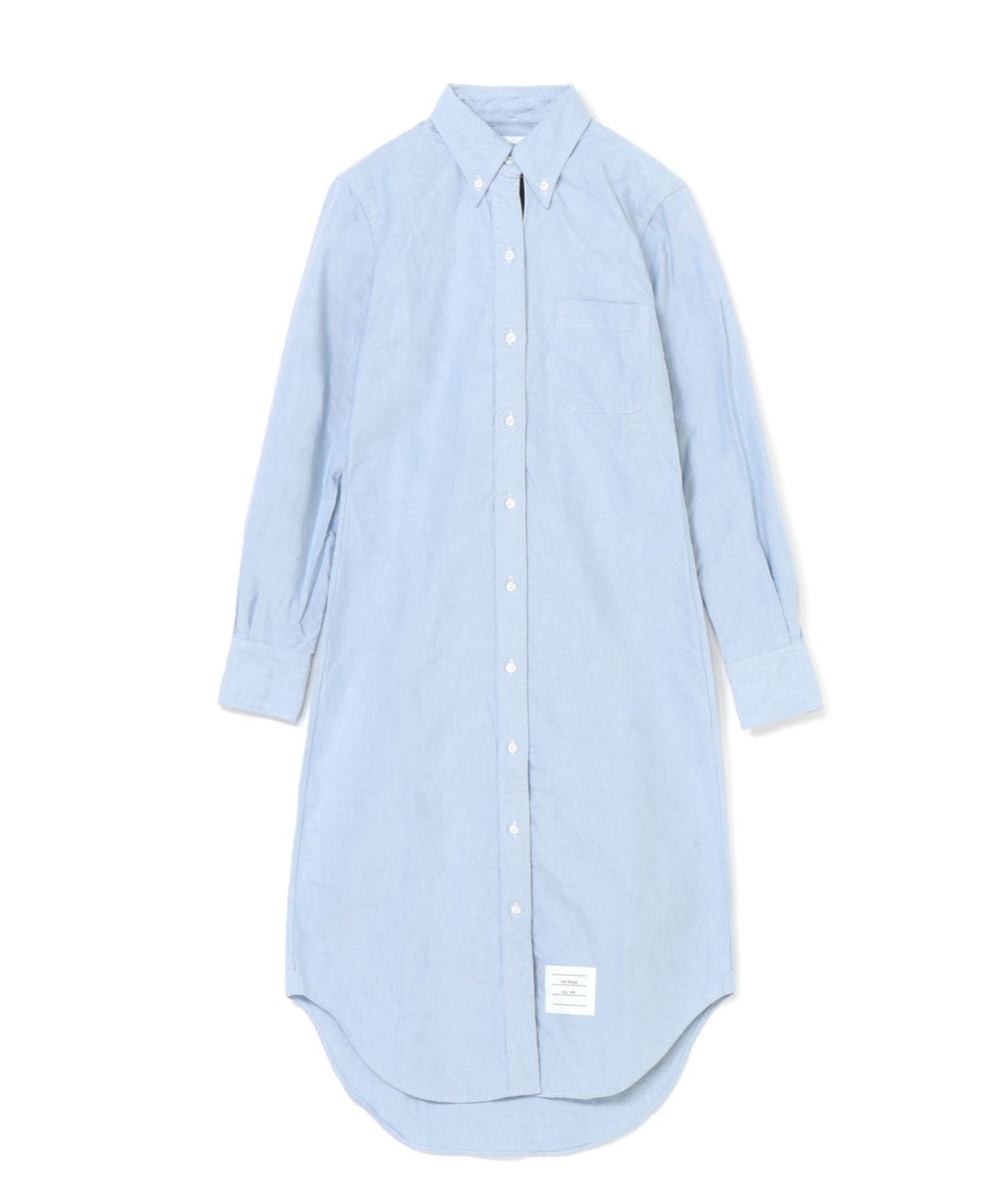 【その他のブランド/Other】の公式 KNEE LENGTH COLLAR SHIRTDRESS W/RWB GROSGRAIN PLACKET IN PXFORD インテリア・キッズ・メンズ・レディースファッション・服の通販 founy(ファニー) 　ファッション　Fashion　レディースファッション　Fashion for Women　トップス・カットソー　Cut & Sew Tops　シャツ・ブラウス・オフィスカジュアル　Elegant Blouses & Button-Ups　ワンピース　Dresses　フォーマル・パーティードレス・結婚式用ドレス　Elegant & Casual Dresses　センター　Center, Center Line　定番　Standard, Basic Item　LIGHT BLUE|ID: prp329100004603117 ipo3291000000032736591