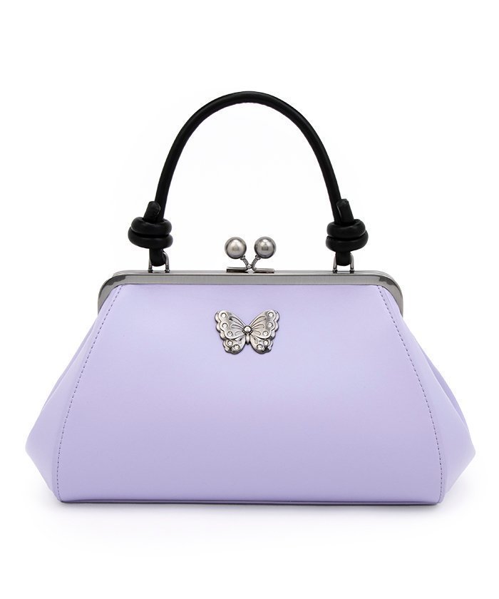 【クイーポ/KUIPO】のアナスイ ANNA SUI エイミー 2way口金バッグ 人気、トレンドファッション・服の通販 founy(ファニー) 　ファッション　Fashion　レディースファッション　Fashion for Women　バッグ　Bags　オケージョン　Occasion Wear　ショルダー　Shoulder, Shoulder Strap　シンプル　Simple, Minimal　デニム　Denim, Jeans Material　ドレス　Dress, One-Piece　バタフライ　Butterfly, Butterfly Motif　メタル　Metal, Metal Parts　モチーフ　Motif, Design Theme　人気　Popular, Best Seller　軽量　Lightweight, Ultra Light　 other-1|ID: prp329100004603126 ipo3291000000032736934