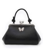 【クイーポ/KUIPO】のアナスイ ANNA SUI エイミー 2way口金バッグ 人気、トレンドファッション・服の通販 founy(ファニー) ファッション Fashion レディースファッション Fashion for Women バッグ Bags オケージョン Occasion Wear ショルダー Shoulder, Shoulder Strap シンプル Simple, Minimal デニム Denim, Jeans Material ドレス Dress, One-Piece バタフライ Butterfly, Butterfly Motif メタル Metal, Metal Parts モチーフ Motif, Design Theme 人気 Popular, Best Seller 軽量 Lightweight, Ultra Light thumbnail ブラック|ID: prp329100004603126 ipo3291000000032736939