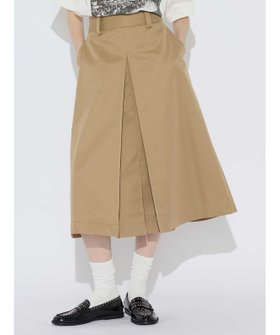 【アクアスキュータム/Aquascutum】のギャバジン トレンチスカート 人気、トレンドファッション・服の通販 founy(ファニー) ファッション Fashion レディースファッション Fashion for Women スカート Skirts コンパクト Compact, Small Size シャンブレー Chambray, Denim-Like Fabric スリット Slit, Slit Detail セットアップ Set-Up, Coordinated Outfit トレンチ Trench, Trench Coat フロント Front, Front Design おすすめ Recommended / Our Picks |ID:prp329100004603134