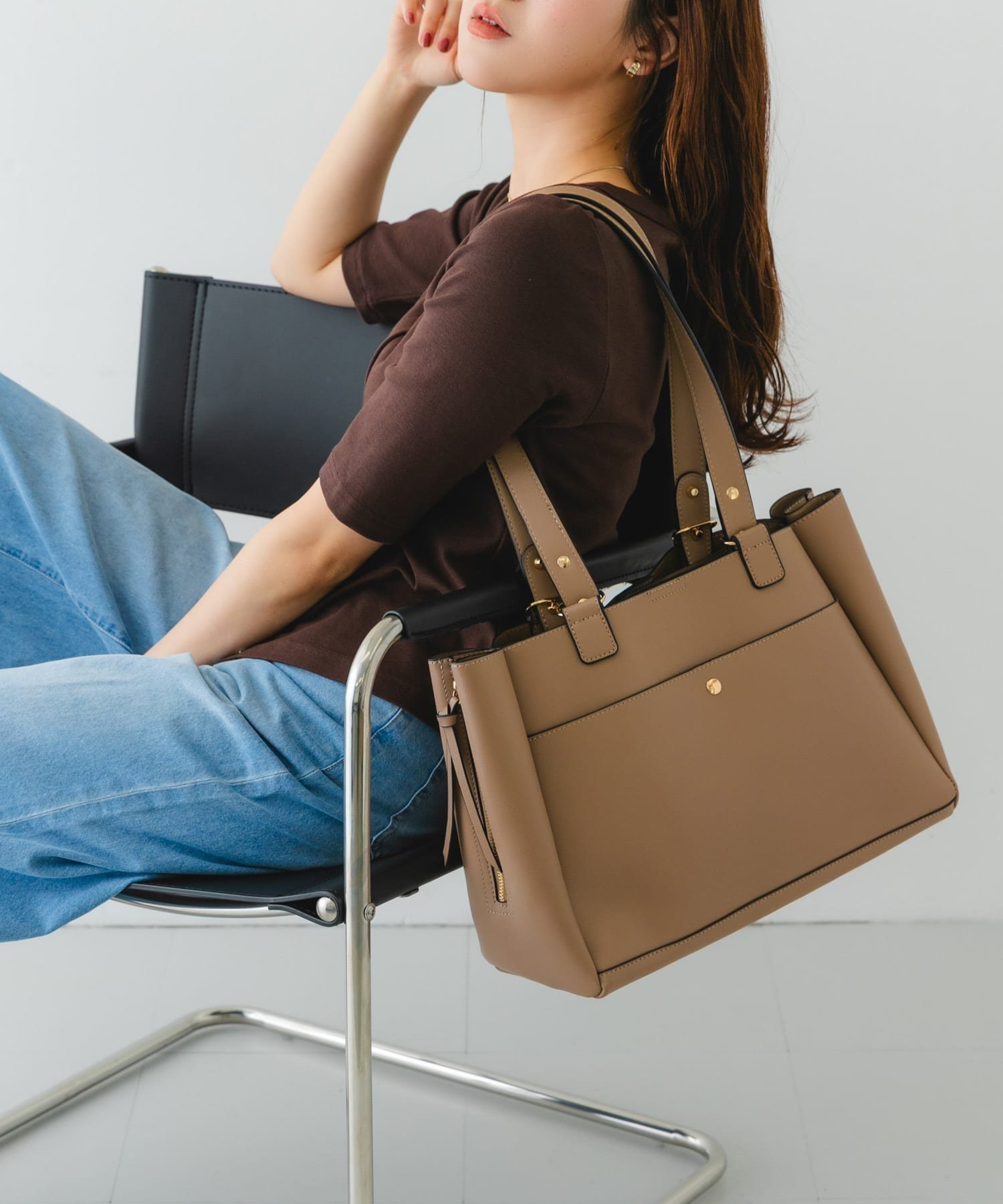 【ロデスコ/RODE SKO / URBAN RESEARCH】のサイドファスナー2WAYトートバッグ 人気、トレンドファッション・服の通販 founy(ファニー) 　ファッション　Fashion　レディースファッション　Fashion for Women　バッグ　Bags　2025年　2025　2025春夏・S/S　Spring/Summer 2025 SS25　おすすめ　Recommended / Our Picks　シンプル　Simple, Minimal　ポケット　Pocket, Pocket Detail　ビジネス 仕事 通勤　Business / Work / Commuting　夏　Summer　S/S・春夏　SS, Spring/Summer, Warm Season　 other-1|ID: prp329100004603140 ipo3291000000032737246