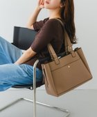 【ロデスコ/RODE SKO / URBAN RESEARCH】のサイドファスナー2WAYトートバッグ BEIGE|ID: prp329100004603140 ipo3291000000032737247
