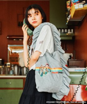 【ニコアンド/niko and】の【STRANGER THINGS】コラボフリルトートバッグ 人気、トレンドファッション・服の通販 founy(ファニー) ファッション Fashion レディースファッション Fashion for Women バッグ Bags コラボ Collaboration, Collab スウェット / スエット Sweatshirt, Sweatwear フリル Frill, Ruffle プリント Print, Printed Pattern ポケット Pocket, Pocket Detail マグネット Magnet, Magnetic Closure おすすめ Recommended / Our Picks ビジネス 仕事 通勤 Business / Work / Commuting |ID:prp329100004603141