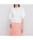 【エポカ/EPOCA】のフレアスリーブニットプルオーバー 人気、トレンドファッション・服の通販 founy(ファニー) ファッション Fashion レディースファッション Fashion for Women トップス・カットソー Cut & Sew Tops ニット Knit Tops & Sweaters カジュアルプルオーバー・ニットトップス Pullovers & Knit Tops / Casual Pullovers おすすめ Recommended / Our Picks スリーブ Sleeve, Long Sleeve / Short Sleeve フレア Flare, Flared ブラウジング Blouson Silhouette, Cinched Waist ホールガーメント WholeGarment, Seamless Knit エレガント 上品 Elegant 夏 Summer 春 Spring 秋 Autumn thumbnail オフホワイト|ID: prp329100004603147 ipo3291000000032737360