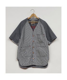 【ナイジェル ケーボン/NIGEL CABOURN】のUNISEX / ベースボールシャツ 人気、トレンドファッション・服の通販 founy(ファニー) ファッション Fashion レディースファッション Fashion for Women トップス・カットソー Cut & Sew Tops シャツ・ブラウス・オフィスカジュアル Elegant Blouses & Button-Ups ユニセックス Unisex, Genderless グラフィック Graphic, Graphic Design スリーブ Sleeve, Long Sleeve / Short Sleeve パッチ Patch, Appliqué ポケット Pocket, Pocket Detail ヴィンテージ Vintage Style |ID:prp329100004603148