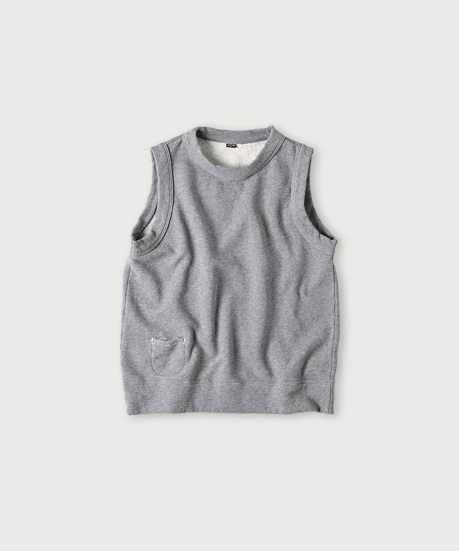 【その他のブランド/Other】の裏毛のベスト(トップ) インテリア・キッズ・メンズ・レディースファッション・服の通販 founy(ファニー) 　ファッション　Fashion　レディースファッション　Fashion for Women　アウター　Coat / Outerwear Collection　トップス・カットソー　Cut & Sew Tops　ベスト&ジレ / 重ね着スタイル　Vests & Gilets　コンパクト　Compact, Small Size　ベスト　Vest, Waistcoat　秋　Autumn　グレートップ|ID: prp329100004603182 ipo3291000000032737988