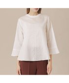 【マッキントッシュ ロンドン/MACKINTOSH LONDON】のコットンラミーエンブロイダリーブラウス ホワイト|ID: prp329100004603189 ipo3291000000032738069
