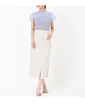 【ミッシュマッシュ/MISCH MASCH】の2025春夏新作 配色パイピングポケットタイトスカート 人気、トレンドファッション・服の通販 founy(ファニー) ファッション Fashion レディースファッション Fashion for Women スカート Skirts 2025年 2025 2025春夏・S/S Spring/Summer 2025 SS25 おすすめ Recommended / Our Picks スリット Slit, Slit Detail パイピング Piping, Trim Design 夏 Summer 春 Spring S/S・春夏 SS, Spring/Summer, Warm Season |ID:prp329100004603190