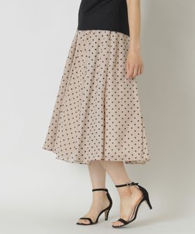 【トゥー ビー シック/TO BE CHIC】のスパンドットプリント スカート 人気、トレンドファッション・服の通販 founy(ファニー) ファッション Fashion レディースファッション Fashion for Women スカート Skirts グログラン Grosgrain, Grosgrain Ribbon パターン Pattern, Design Print プリント Print, Printed Pattern エレガント 上品 Elegant |ID:prp329100004603197