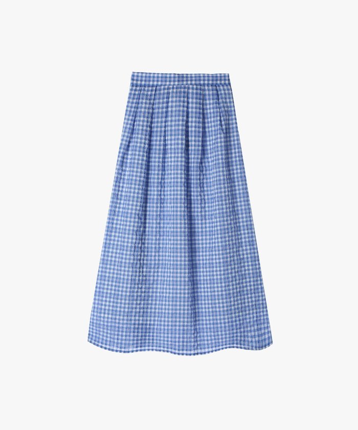 【アニエスベー ファム/agnes b. FEMME】の【セットアップ対応商品】ギンガムロングスカート インテリア・キッズ・メンズ・レディースファッション・服の通販 founy(ファニー) https://founy.com/ ファッション Fashion レディースファッション Fashion for Women セットアップ Matching Sets スカート・ミニ/ミディ/マキシ Skirts / Mini, Midi & Maxi Skirts スカート Skirts ロングスカート Long Skirts / Maxi & Midi Skirts セットアップ Set-Up, Coordinated Outfit ノースリーブ Sleeveless, No-Sleeve リゾート Resort, Vacation Style ロング Long, Long-Length 夏 Summer |ID: prp329100004603209 ipo3291000000032738491