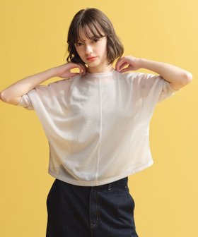 【マッキントッシュ フィロソフィー/MACKINTOSH PHILOSOPHY】 シアードルマンTシャツ人気、トレンドファッション・服の通販 founy(ファニー) ファッション Fashion レディースファッション Fashion for Women トップス・カットソー Cut & Sew Tops シャツ・ブラウス・オフィスカジュアル Elegant Blouses & Button-Ups ロングTシャツ・Tシャツ Longline T-Shirts & Tees おすすめ Recommended / Our Picks カットソー Cut and Sewn Top シアー Sheer, See-Through ストレッチ Stretch, Stretchy Fabric トレンド Trend, Trending Now ビンテージ Vintage, Retro Style 夏 Summer |ID:prp329100004603225