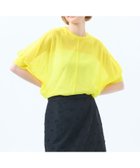 【マッキントッシュ フィロソフィー/MACKINTOSH PHILOSOPHY】のシアードルマンTシャツ 人気、トレンドファッション・服の通販 founy(ファニー) ファッション Fashion レディースファッション Fashion for Women トップス・カットソー Cut & Sew Tops シャツ・ブラウス・オフィスカジュアル Elegant Blouses & Button-Ups ロングTシャツ・Tシャツ Longline T-Shirts & Tees おすすめ Recommended / Our Picks カットソー Cut and Sewn Top シアー Sheer, See-Through ストレッチ Stretch, Stretchy Fabric トレンド Trend, Trending Now ビンテージ Vintage, Retro Style 夏 Summer thumbnail イエロー|ID: prp329100004603225 ipo3291000000032739030