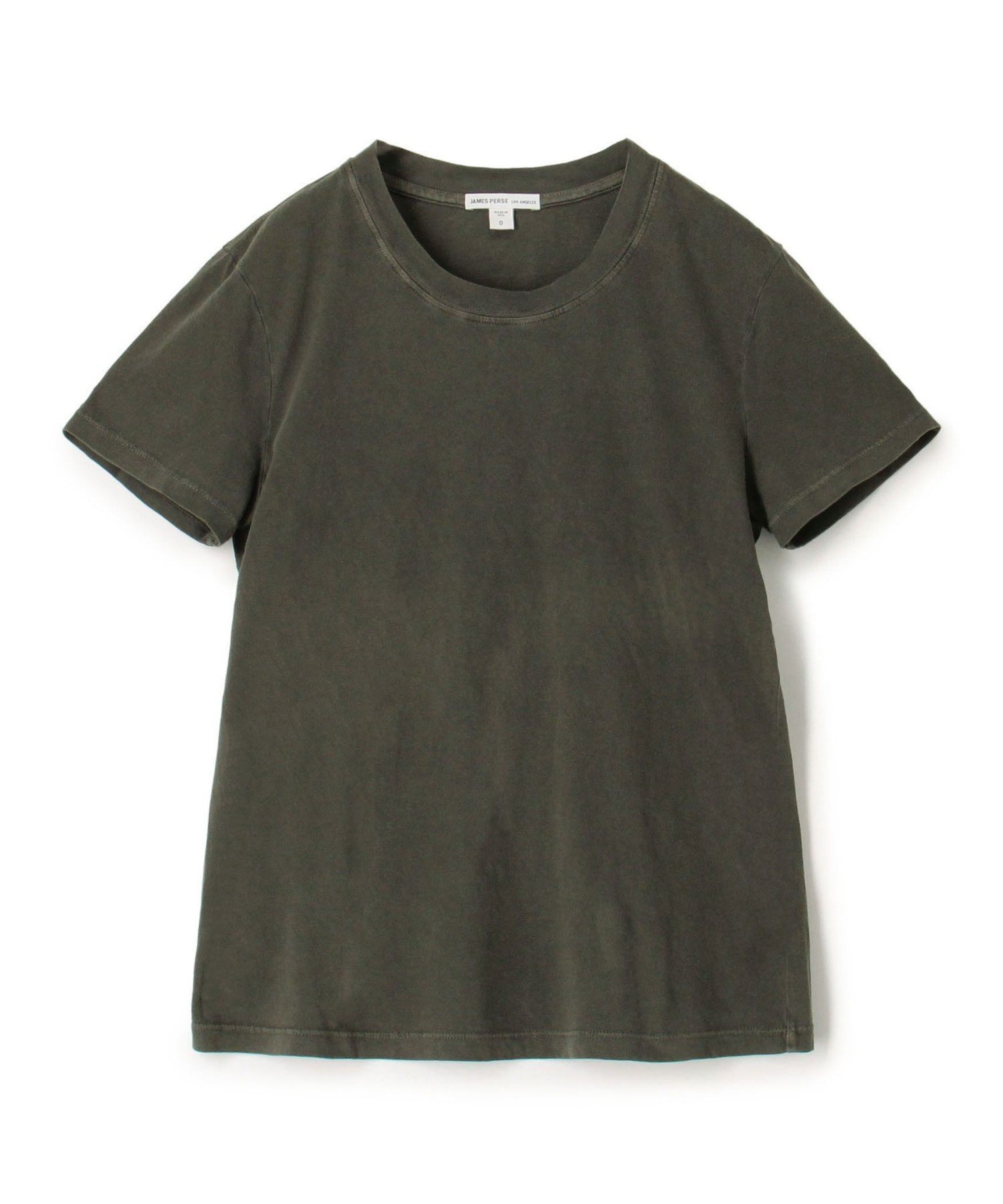 【トゥモローランド/TOMORROWLAND】のベーシック クルーネックTシャツ WLJ3114 インテリア・キッズ・メンズ・レディースファッション・服の通販 founy(ファニー) 　ファッション　Fashion　レディースファッション　Fashion for Women　トップス・カットソー　Cut & Sew Tops　シャツ・ブラウス・オフィスカジュアル　Elegant Blouses & Button-Ups　ロングTシャツ・Tシャツ　Longline T-Shirts & Tees　おすすめ　Recommended / Our Picks　カリフォルニア　California, Cali Style　シンプル　Simple, Minimal　ベーシック　Basic, Essential　定番　Standard, Basic Item　55 ダークグリーン|ID: prp329100004603227 ipo3291000000032739093