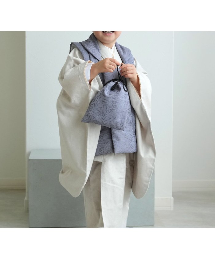 【ウタタネ/utatane / KIDS】のひよこ商店 七五三 3歳 被布コート 着物 セット 男の子 三歳 インテリア・キッズ・メンズ・レディースファッション・服の通販 founy(ファニー) https://founy.com/ ファッション Fashion キッズファッション Fashion for Kids 巾着 Drawstring Bag, Kinchaku |ID: prp329100004603231 ipo3291000000032739194