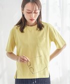 【イッカ/ikka】のコットンUSA半袖ポケットTシャツ 人気、トレンドファッション・服の通販 founy(ファニー) ファッション Fashion レディースファッション Fashion for Women トップス・カットソー Cut & Sew Tops シャツ・ブラウス・オフィスカジュアル Elegant Blouses & Button-Ups ロングTシャツ・Tシャツ Longline T-Shirts & Tees おすすめ Recommended / Our Picks カットソー Cut and Sewn Top シンプル Simple, Minimal スリット Slit, Slit Detail ポケット Pocket, Pocket Detail リラックス Relax, Relaxed Fit 半袖 Short Sleeve, Half Sleeve 定番 Standard, Basic Item thumbnail ライムイエロー|ID: prp329100004603241 ipo3291000000032739557