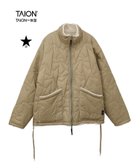 【コンバーストウキョウ/CONVERSE TOKYO】の【TAION】MILITARY STAR QUILTING BOA REVERSIBLE STAND JACKET(UNISEX) ベージュ|ID: prp329100004603244 ipo3291000000032739602