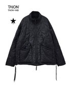【コンバーストウキョウ/CONVERSE TOKYO】の【TAION】MILITARY STAR QUILTING BOA REVERSIBLE STAND JACKET(UNISEX) ブラック|ID: prp329100004603244 ipo3291000000032739607