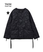 【コンバーストウキョウ/CONVERSE TOKYO】の【TAION】MILITARY STAR QUILTING JACKET(UNISEX) ブラック|ID: prp329100004603246 ipo3291000000032739629