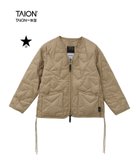 【コンバーストウキョウ/CONVERSE TOKYO】の【TAION】MILITARY STAR QUILTING JACKET(KIDS) ベージュ|ID: prp329100004603248 ipo3291000000032739660