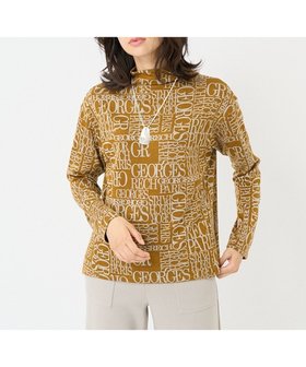 【ジョルジュ レッシュ/GEORGES RECH】の日本製 ダブルフェイスボトルネックロゴカットソー 人気、トレンドファッション・服の通販 founy(ファニー) ファッション Fashion レディースファッション Fashion for Women トップス・カットソー Cut & Sew Tops カットソー・ベーシックTシャツ Cut-and-Sewn Tops / Stretch Tees & Basics インナー Innerwear カットソー Cut and Sewn Top スカーフ Scarf, Neckwear ダブル Double, Double-Breasted トレンド Trend, Trending Now ドレープ Drape, Draping Fabric フェイス Face, Facial Design プリント Print, Printed Pattern ベスト Vest, Waistcoat ボトルネック Bottle Neck, Mock Neck 人気 Popular, Best Seller 定番 Standard, Basic Item 日本製 Made In Japan 羽織 Haori, Light Jacket |ID:prp329100004603268