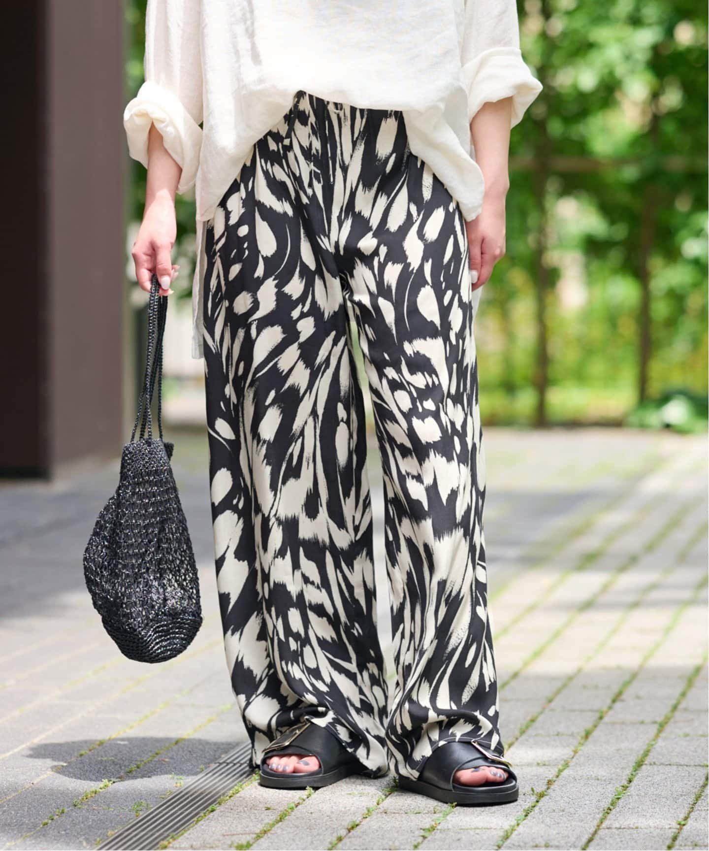 【ジャーナルスタンダード レリューム/JOURNAL STANDARD relume】の【BILA77/ヴィーラセブンティセブン】OKELL PANT パンツ 人気、トレンドファッション・服の通販 founy(ファニー) 　ファッション　Fashion　レディースファッション　Fashion for Women　パンツ　Pants & Trousers　2025年　2025　2025春夏・S/S　Spring/Summer 2025 SS25　おすすめ　Recommended / Our Picks　カリフォルニア　California, Cali Style　セットアップ　Set-Up, Coordinated Outfit　プリント　Print, Printed Pattern　リゾート　Resort, Vacation Style　リラックス　Relax, Relaxed Fit　 other-1|ID: prp329100004603276 ipo3291000000032740857