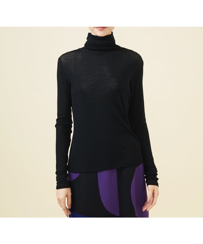 【シビラ/SYBILLA】のハイネックウールカットソー インテリア・キッズ・メンズ・レディースファッション・服の通販 founy(ファニー) https://founy.com/ ファッション Fashion レディースファッション Fashion for Women トップス・カットソー Cut & Sew Tops カットソー・ベーシックTシャツ Cut-and-Sewn Tops / Stretch Tees & Basics インナー Innerwear コンパクト Compact, Small Size シンプル Simple, Minimal スマート Smart, Elegant タートルネック Turtleneck, High Neck フィット Fit, Slim Fit 人気 Popular, Best Seller 定番 Standard, Basic Item A/W・秋冬 Autumn/Winter |ID: prp329100004603278 ipo3291000000032740873