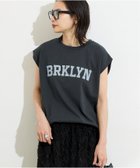 【ジャーナルスタンダード/JOURNAL STANDARD】のBRKLYN ロゴTシャツ 人気、トレンドファッション・服の通販 founy(ファニー) ファッション Fashion レディースファッション Fashion for Women トップス・カットソー Cut & Sew Tops シャツ・ブラウス・オフィスカジュアル Elegant Blouses & Button-Ups ロングTシャツ・Tシャツ Longline T-Shirts & Tees 2025年 2025 2025-2026秋冬・A/W Autumn/Winter 2025–26 AW25–26 スタンダード Standard, Basic トレンド Trend, Trending Now ヴィンテージ Vintage Style thumbnail ブラック A|ID: prp329100004603282 ipo3291000000032741010