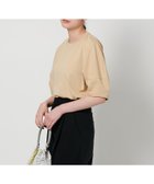 【ビューティ&ユース ユナイテッドアローズ/BEAUTY&YOUTH / UNITED ARROWS】のコットン カーブスリーブ 5分袖カットソー 2 BEIGE|ID: prp329100004603288 ipo3291000000032741223