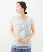 【その他のブランド/Other】の2点セット フレンチスリーブチュールレイヤードカットソー ホワイト|ID: prp329100004603294 ipo3291000000032741360