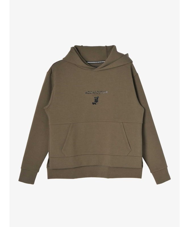 【アクアスキュータム/Aquascutum】のGOLF WOMEN ダンボールニットパーカー インテリア・キッズ・メンズ・レディースファッション・服の通販 founy(ファニー) 　ファッション　Fashion　レディースファッション　Fashion for Women　トップス・カットソー　Cut & Sew Tops　ニット　Knit Tops & Sweaters　レディースパーカー・カジュアルフーディー　Casual Hoodies & Sweatshirts　ゴルフ　Golf　ストレッチ　Stretch, Stretchy Fabric　セットアップ　Set-Up, Coordinated Outfit　パーカー　Hoodie, Parka　プリント　Print, Printed Pattern　エレガント 上品　Elegant　カーキ|ID: prp329100004603299 ipo3291000000032741463