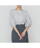 【コムサ/COMME CA】のプレーティング天竺 ドッキングプルオーバー 人気、トレンドファッション・服の通販 founy(ファニー) ファッション Fashion レディースファッション Fashion for Women トップス・カットソー Cut & Sew Tops カジュアルプルオーバー・ニットトップス Pullovers & Knit Tops / Casual Pullovers おすすめ Recommended / Our Picks ドッキング Docking, Mixed Material 定番 Standard, Basic Item thumbnail 03:ライトグレー|ID: prp329100004603306 ipo3291000000032741719