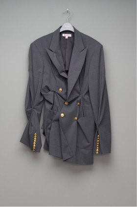 【エムエーエスユー/MASU / MEN】の【25SS】 MASU WARP BLAZER 人気、トレンドファッション・服の通販 founy(ファニー) ファッション Fashion メンズファッション Fashion for Men 2025年 2025 2025春夏・S/S Spring/Summer 2025 SS25 クラシック Classic, Timeless Style ジーンズ Jeans, Denim Pants スーツ Suit, Formalwear ランダム Random, Irregular |ID:prp329100004603308