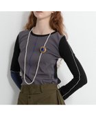 【アウラアイラ/AULA AILA】のCOLOR BLOCK TOPS BLACK×GRAY|ID: prp329100004603311 ipo3291000000032741855