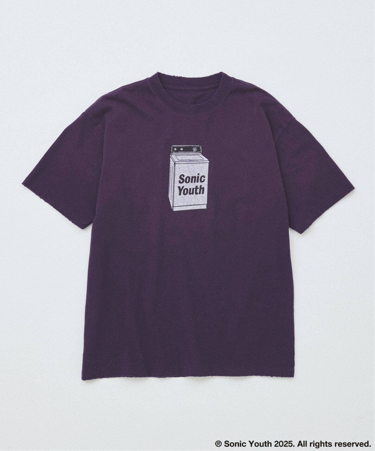【ジャーナルスタンダード/JOURNAL STANDARD / MEN】のSONIC YOUTH / ソニック・ユース 別注 プリント Tシャツ インテリア・キッズ・メンズ・レディースファッション・服の通販 founy(ファニー) 　ファッション　Fashion　メンズファッション　Fashion for Men　おすすめ　Recommended / Our Picks　グラフィック　Graphic, Graphic Design　ニューヨーク　New York, NYC Style　プリント　Print, Printed Pattern　別注　Limited Edition, Custom Order　パープル|ID: prp329100004603313 ipo3291000000032741894