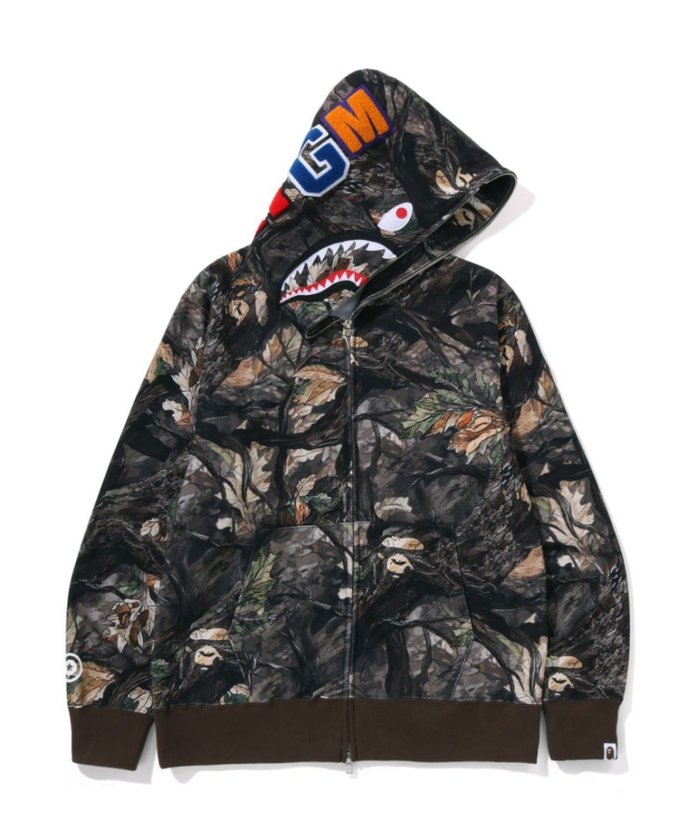 【その他のブランド/Other】のTREE EDGE CAMO SHARK FULL ZIP HOODIE インテリア・キッズ・メンズ・レディースファッション・服の通販 founy(ファニー) https://founy.com/ ファッション Fashion メンズファッション Fashion for Men クラシック Classic, Timeless Style パターン Pattern, Design Print プリント Print, Printed Pattern モチーフ Motif, Design Theme |ID: prp329100004603330 ipo3291000000033109526