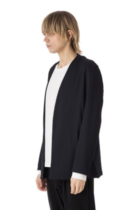 【アタッチメント/ATTACHMENT / MEN】のポリエステルストレッチリブ ノーカラーカーディガン 人気、トレンドファッション・服の通販 founy(ファニー) ファッション Fashion メンズファッション Fashion for Men カーディガン Cardigan, Knitwear リラックス Relax, Relaxed Fit |ID:prp329100004603340