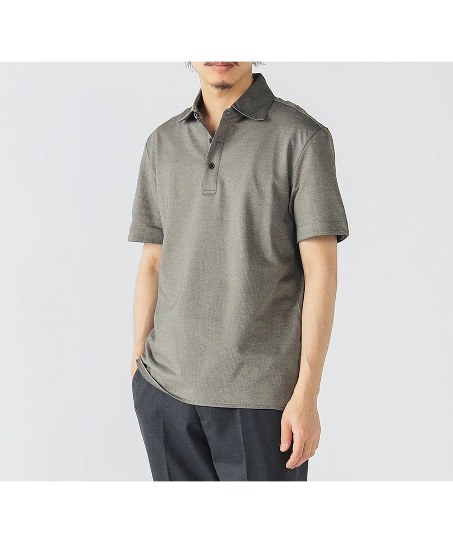 【ビームス ハート/BEAMS HEART / MEN】の【吸水速乾】COOLMAX 鹿の子 ワイドカラー ポロシャツ 25SS(S~XL) インテリア・キッズ・メンズ・レディースファッション・服の通販 founy(ファニー) 　ファッション　Fashion　メンズファッション　Fashion for Men　インナー　Innerwear　吸水　Absorbent, Quick-Dry　鹿の子　Piqué, Kanoko Fabric　ジャケット　Jacket, Outerwear　ポロシャツ　Polo Shirt, Collared Tee　リラックス　Relax, Relaxed Fit　ワイド　Wide, Wide Fit　エレガント 上品　Elegant　ゴルフ　Golf　2025年　2025　2025春夏・S/S　Spring/Summer 2025 SS25　CHARCOAL.G|ID: prp329100004603347 ipo3291000000032742786