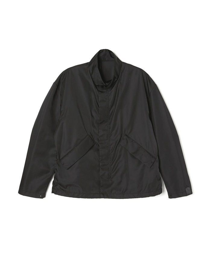 【エヌ.ハリウッド/N.HOOLYWOOD / MEN】のSTAND COLLAR BLOUSON インテリア・キッズ・メンズ・レディースファッション・服の通販 founy(ファニー) https://founy.com/ ファッション Fashion メンズファッション Fashion for Men コレクション Collection, Seasonal Line 今季 This Season, Current Season ショート Short, Short Length シンプル Simple, Minimal ジャケット Jacket, Outerwear スタンド Stand Collar, Upright Stand スピンドル Spindle, Drawcord スリーブ Sleeve, Long Sleeve / Short Sleeve ドット Polka Dot, Dot Pattern フォルム Silhouette, Form フロント Front, Front Design ブルゾン Blouson, Bomber Jacket ボックス Boxy, Box Shape モダン Modern, Contemporary モッズコート Mods Coat, Military Parka |ID: prp329100004603348 ipo3291000000032742849