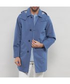【マッキントッシュ ロンドン/MACKINTOSH LONDON / MEN】のステンカラーフーデットコート ブルー|ID: prp329100004603351 ipo3291000000032742878