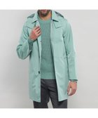 【マッキントッシュ ロンドン/MACKINTOSH LONDON / MEN】のステンカラーフーデットコート パラキートグリーン|ID: prp329100004603351 ipo3291000000032742880