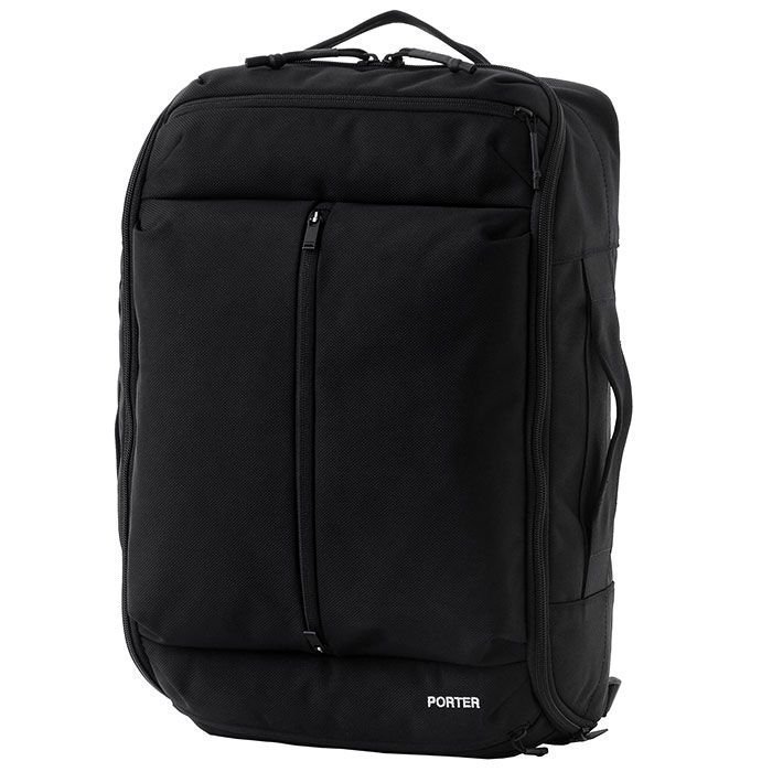 【ポーター/PORTER / MEN】のアップサイド 3WAYオーバーナイトブリーフケース インテリア・キッズ・メンズ・レディースファッション・服の通販 founy(ファニー) 　ファッション　Fashion　メンズファッション　Fashion for Men　傘　Umbrella, Parasol　ショルダー　Shoulder, Shoulder Strap　雑誌　Magazine, Fashion Magazine　トラベル　Travel, Travel Gear　ポケット　Pocket, Pocket Detail　リュック　Backpack, Rucksack　ビジネス 仕事 通勤　Business / Work / Commuting　ブラック|ID: prp329100004603367 ipo3291000000032743107