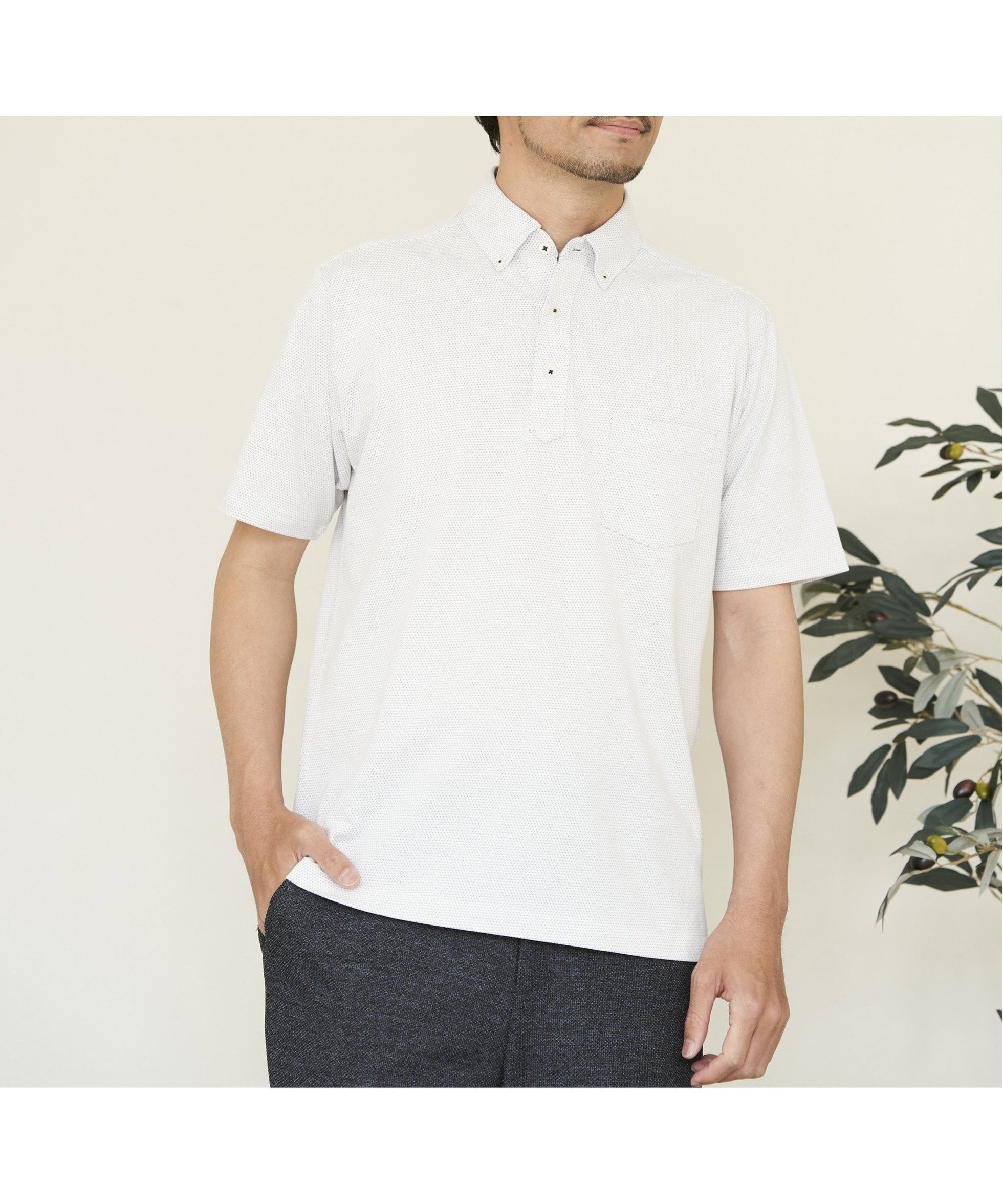 【イッカ/ikka / MEN】の【吸水速乾/イージーケア】アーバンドライ ボタンダウンポロシャツ インテリア・キッズ・メンズ・レディースファッション・服の通販 founy(ファニー) 　ファッション　Fashion　メンズファッション　Fashion for Men　スポーティ　Sporty, Casual Athletic　ダウン　Down, Puffer　ビジネス 仕事 通勤　Business / Work / Commuting　ポロシャツ　Polo Shirt, Collared Tee　レギュラー　Regular, Standard Fit　吸水　Absorbent, Quick-Dry　ホワイト|ID: prp329100004603383 ipo3291000000032743540