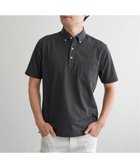 【イッカ/ikka / MEN】の【吸水速乾/イージーケア】アーバンドライ ボタンダウンポロシャツ チャコール|ID: prp329100004603383 ipo3291000000032743543