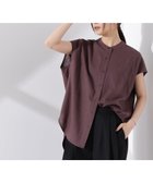 【ナノ ユニバース/nano universe】のAnti Smell Linen フレンチスリーブシャツ 人気、トレンドファッション・服の通販 founy(ファニー) ファッション Fashion レディースファッション Fashion for Women トップス・カットソー Cut & Sew Tops シャツ・ブラウス・オフィスカジュアル Elegant Blouses & Button-Ups ウォッシャブル Machine Washable 抗菌 Antibacterial, Bacteria-Resistant ジャケット Jacket, Outerwear スタンド Stand Collar, Upright Stand スリーブ Sleeve, Long Sleeve / Short Sleeve デニム Denim, Jeans Material フレア Flare, Flared フレンチ French, French Style フロント Front, Front Design ベーシック Basic, Essential リラックス Relax, Relaxed Fit ワイド Wide, Wide Fit おすすめ Recommended / Our Picks 2025年 2025 2025春夏・S/S Spring/Summer 2025 SS25 thumbnail ブラウン|ID: prp329100004603388 ipo3291000000032743603