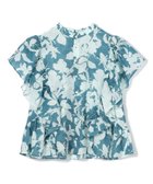 【トゥモローランド/TOMORROWLAND】のコットンリネンプリント バタフライスリーブブラウス 人気、トレンドファッション・服の通販 founy(ファニー) ファッション Fashion レディースファッション Fashion for Women トップス・カットソー Cut & Sew Tops シャツ・ブラウス・オフィスカジュアル Elegant Blouses & Button-Ups クラシカル Classical, Vintage-Inspired コンパクト Compact, Small Size スタンド Stand Collar, Upright Stand スリーブ Sleeve, Long Sleeve / Short Sleeve フェミニン Feminine, Girly プリント Print, Printed Pattern リネン Linen, Linen Fabric ロング Long, Long-Length ワイド Wide, Wide Fit 夏 Summer thumbnail 62 ライトブルー系|ID: prp329100004603401 ipo3291000000033390026