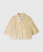 【アニュアンス/anuans】のシャギージャガードシャツ YELLOW BEIGE|ID: prp329100004603414 ipo3291000000032744193